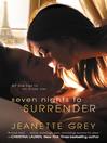 Cover image for Seven Nights to Surrender